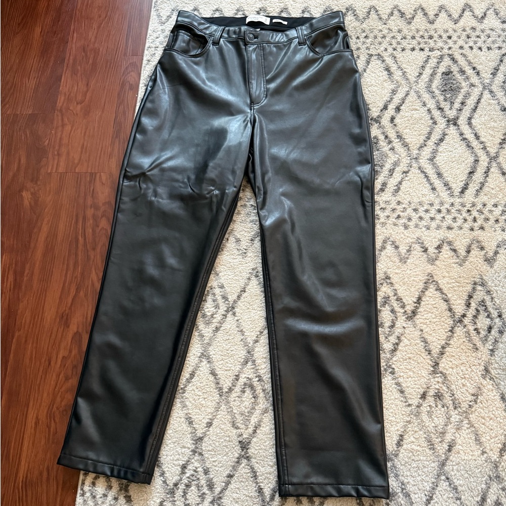 Abercrombie Vegan Leather Pants